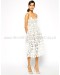 Self-Potrait Azaelea Dress In White